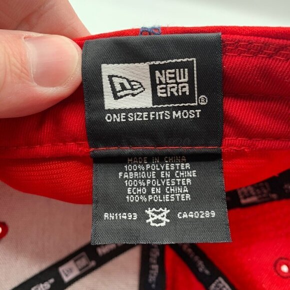 St Louis Cardinals MLB Red New Era Adjustable Strapback Hat - Picture 5 of 6